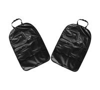 CLISPEED 2 pièces Protège Sièges Voiture Garçon Fille Imperméable Housse Dossier Coup Pied Tapis Arrière Grand Format Résistant Saleté Boue Rayures Installation Facile et Nettoyage Rapide