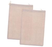 CLISPEED 2 pièces Sacs à Glace Tissu Coton Lot de Poche Glacons Réutilisable pour Stockage Glace Pilée Doux et Spacieux Compatible Glaçons et Pratique