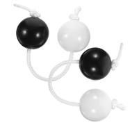 CLISPEED 2 pièces Shaker Balles de Rythme Percussion Instrument de Musique Africaine pour Fêtes Réunions Familiales