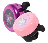 CLISPEED 2 Pièces Sonnette de Vélo, Motif Dessin Animé Réglable | Garçon Fille et Poussettes, Style Mignon, Audible de Loin, Usage Quotidien en Quartier