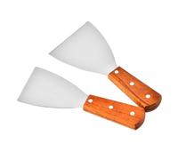 CLISPEED 2 pièces Spatule à Steak Inoxydable Ustensiles de Cuisine Multifonction pour Barbecue Grill et Teppanyaki Adaptée Au Friture et Service de Pizza et Viande