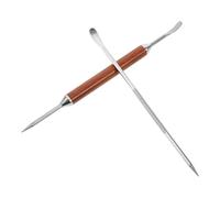 CLISPEED 2 pièces Stylo Latte Art Acier Inoxydable Aiguille de Décoration Café pour Cappuccino Espresso Outil Barista Léger et Antidérapant pour DIY