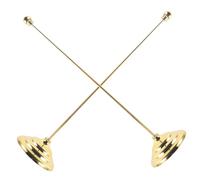 CLISPEED 2 pièces Support de Drapeau de Bureau Plastique Porte Drapeau Intérieur Pratique et Stable pour Décoration de Bureau et Stand