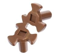 CLISPEED 2 pièces Support Y Forme de Y pour Plateau Tournant Micro-ondes Coupleur Entraînement pour Plateau Verre Accessoire de Remplacement Facile à Installer