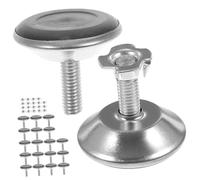 CLISPEED 20 Ensembles Meubles Réglables avec Écrous Patins de Nivellement pour Tables Ajustables Durables pour Meubles Supports Stables avec Filetage Accessoires de Remplacement pour