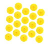 CLISPEED 20 Pièces Arc Et Ventouse pour Enfants Arc à Ventouse pour Enfants Fournitures De Pointes De Flèches à De Caoutchouc Jaune
