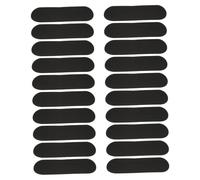 CLISPEED 20 pièces Autocollants Antidérapants Mousse Noire pour Fingerboards Ruban Grip Tape et Décoratif pour Mini Skateboards Adhésif Antidérapant Facile à Installer et Résistant