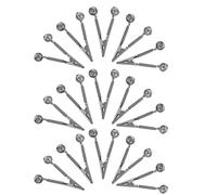 CLISPEED 20 Pièces Clip Détecteur de Touche pour Canne à Pêche en Fer avec Sonnettes D'alarme Argentées, Notification Audio Rapide pour Pêche en Mer Glace