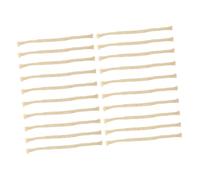CLISPEED 20 pièces Lot de mèches en Coton pour Lampe à Combustible Absorption élevée Coupe Facile adaptées pour brûleur et Lampe à kérosène Recharge Pratique pour Bougies et