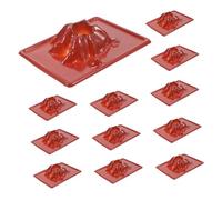 CLISPEED 20 pièces Modèle Miniature de Cratère pour Expériences Scientifiques DIY Base Géologique Réaliste pour Simulation d'Éruption et Exploration Scientifique