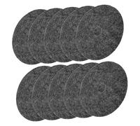 CLISPEED 20 Pièces Non pour Pots de Fleurs Lot de Tissu Respirant Absorbant Protection Mauvaises Ajustable pour Pots pour Jardinage Aménagement Paysager