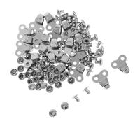 CLISPEED 20 Pièces Rivets et Œillets pour Réparation de Chaussures Crochets pour Bottes de Randonnée et Escalade Accessoires Diy pour Amélioration de Styles et Réparation de Chaussures