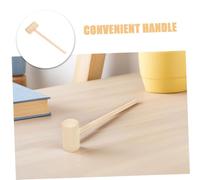 CLISPEED 24 Pièces Mini Marteau Bois pour Garçon Fille Outil Ludique et Éducatif pour Chocolat Mallet et Ergonomique pour Activités