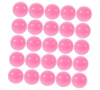 CLISPEED 25 pièces Balles de Tirage Au Sort Ouvrables Rose Lot de Capsules pour Jeux de Loterie Fêtes Anniversaire et Événements Festifs