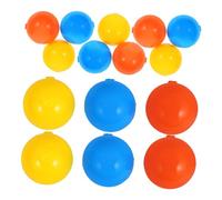 CLISPEED 25 pièces Lot de Boules de Loterie Creuses Plastique Coloris Assortis Design Ouvrable pour Tirage Au Sort Jeu de Fête et Animation Fournitures de Jeu Polyvalentes