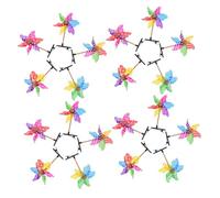 CLISPEED 25 Pièces Pochette De Barrettes Cheveux Moulin à Vent Accessoires De Coiffure Pour Filles Pinces Cheveux Fines Fille Garçon