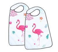 CLISPEED 2pièces Bavoirs Adultes Étanches Multifonctionnels Pour Personnes Âgées Vêtements Tablier Pratique Pour Repas Et Réhabilitation