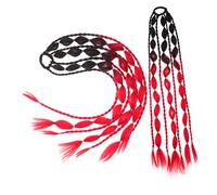 CLISPEED 2pièces Extensions De Queue De Cheval Dégradées Élastique Postiches Colorés Pour Femmes Cheveux Synthétiques Doux Et Légers Parfaits Pour Fêtes Cosplay