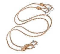 CLISPEED 2pièces Lot de Cordes pour Balançoire Extérieure Sangles Extension Réglables De Accessoires pour Balançoires Et Hamacs Installation Facile