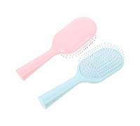 CLISPEED 2pièces Lot De Peignes Démêlants Pour Coiffure Avec Dents Rondes Pour Soin Du Chevelu