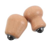 CLISPEED 2pièces Lot Massage Bois Pour Visage Et Cou Outil Auto-massage Ergonomique Et Pour Déplacements