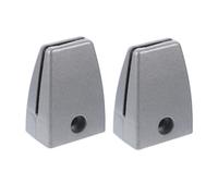CLISPEED 2pièces Support De Cloison De Bureau Pince pour Séparation De Bureau Support De Panneau De Confidentialité Clip Écran Facile à Installer Adapté pour Épaisseur De Verre