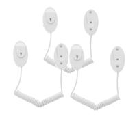 CLISPEED 3 pièces Câble Rétractable Adhésif avec Crochet Antivol pour Télécommande Tablette et Téléphone Attache Pratique Plastique Robuste