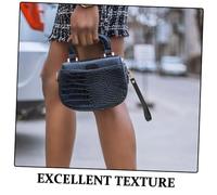 CLISPEED 3 Pièces Dragonne de Poignet Cuir Sangle Courte pour Pochette Porte Clés Intégré Accessoires Pratiques pour à Main Portefeuille et Téléphone Noir et de Marron