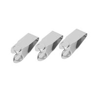 CLISPEED 3 pièces Pince Équeuteur Fraise Inox Outil Sûr et Facile à Nettoyer pour Ananas Tomate et Fruits Tendres