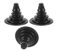 CLISPEED 3 Pièces Soufflet de Câble Moteur Bateau Caoutchouc Résistant Étanche pour Protection Gaine de Direction et Câble de Changement sur Yachts Navires et Voitures