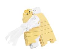 CLISPEED 30 pièces Boîtes à Bonbons Papier à Motif Ruche Boîtes Cadeaux Abeille pour Fêtes Mariage Baptême Anniversaire Écologiques et Réutilisables