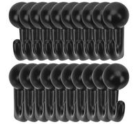 CLISPEED 30 Pièces Crochets Muraux Robustes pour Accrocher des Tableaux et Horloges en Alliage de Zinc Tête Ronde, Adaptés aux Murs en Bois et Expositions Artistiques