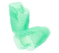 CLISPEED 30 Pièces Filet de Perfusion en Plastique Vert 250ml, Housse Réutilisable pour Bouteille de Perfusion, pour Flacon de Sérum, Soins aux Patients et Procédures Médicales