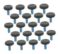 CLISPEED 30 pièces Threaded Adjustable Furniture Levelers Chair and Table Leveling Feet for Cabinet Legs Strong Load Bearing and Skid Rehausseur Pied Table Reglable Bas