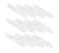 CLISPEED 30 Pièces Transparent Chalk Holders Lightweight Plastic Sleeves Reusable Chalk Clips For Teachers Classroom Training And Workshops