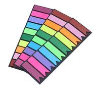 CLISPEED 300 pièces Multi Function Self Adhesive Page Markers Transparent Bookmarks For Study And Office Sticky Tabs Set With Arrows And Flags