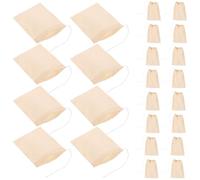 CLISPEED 300 pièces Sachets de Thé Vrac Jetables avec Cordon Filtres à Mailles Fines Lot de Filtre à Infuser Pratiques et Légers pour Café Épices et Infusions