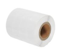 CLISPEED 3000 pièces Étiquettes Rondes Autocollantes Blanches Stickers Ronds DIY Sans Résidu pour Bouteilles Bocaux École et Bureau