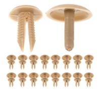 CLISPEED 30pièces Kit de Clips de Fixation Plastique pour Panneaux Intérieurs Voiture Clips Expansion Beige pour Retient Porte et Garniture Installation Rapide sans Outil Compatible Divers