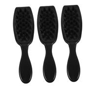 CLISPEED 3pièces Brosse De Douche Pour Cheveux Masseur De Chevelu Brosse Exfoliante Outil De Nettoyage Peigne De Lavage