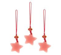 CLISPEED 3pièces Lot de Breloques Étoiles Phosphorescentes Pendentifs pour Téléphone et Sacs Accessoires Pratiques pour Vie Quotidienne