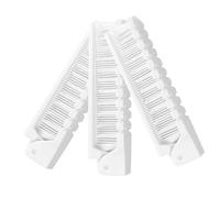 CLISPEED 3pièces Set De Peignes Pliants Antistatiques Portables Brosse Compacte Double-face Pour Cheveux Naturels Et Extensions Usage Voyage Et Quotidien Pour Garçon Fille Et Adultes