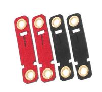 CLISPEED 4 pièces Anneaux Réglables Doux pour Pattes Oiseaux Boucle Anti-Perte Confortable Accessoires Pigeons et Perruches Bagues Sécurisées pour Vol