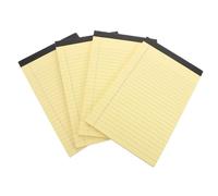 CLISPEED 4 pièces Bloc Notes à Lignes Bloc Notes Détachable Scolaire et Organisation Quotidienne Petit Calepin Pratique sans Date