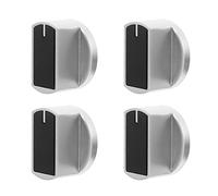 CLISPEED 4 pièces Bouton de Commande pour Cuisinière à Gaz Chaleur Remplacement Pratique et Ergonomique pour Brûleurs de Cuisinière
