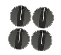 CLISPEED 4 pièces Bouton Rotatif de Remplacement pour Cuisinière à Gaz Lot d'Adapté Aux Brûleurs à Gaz Installation Facile Compatible Plupart des à Design Compact et Pratique