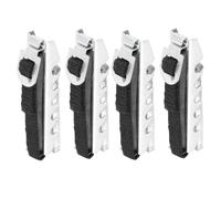 CLISPEED 4 pièces Capo Guitare Professionnel pour Guitare Classique Électrique et Ukulélé Pince Accordage Résistante et Facile à Repositionner Accessoires pour Instruments à Cordes