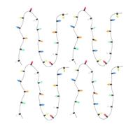 CLISPEED 4 Pièces Mini Guirlande Lumineuse à Perles pour Maison de Poupée Éclairage Miniature Flexible pour Arbre de Noël Décoration de Fête Compacte et Facile à Installer Éclairage