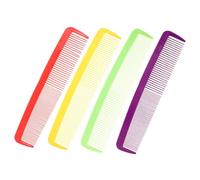 CLISPEED 4 Pièces Peigne Géant Comique Plastique pour Déguisement Accessoire Photo Prop Dent Large pour Fête Farce et Coiffure Humoristique