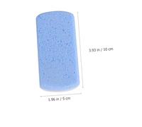 CLISPEED 4 pièces Pierre de Pédicure Double Face pour Soin des Callosités Exfoliation Gommage des Peaux Mortes Outil Ergonomique pour Doux et Lisses